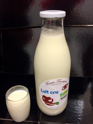 Lait cru de chèvre (1L)
