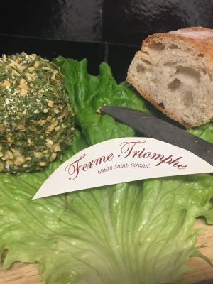 Rigotte enrobée ail et fines herbes